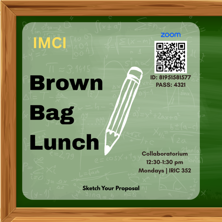 Brown Bag Lunch: Sketch Your Proposal – Christine Parent